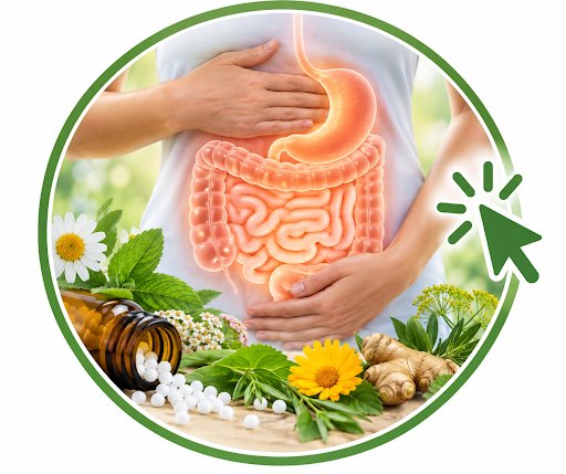 Homeopathic remedies for digestion